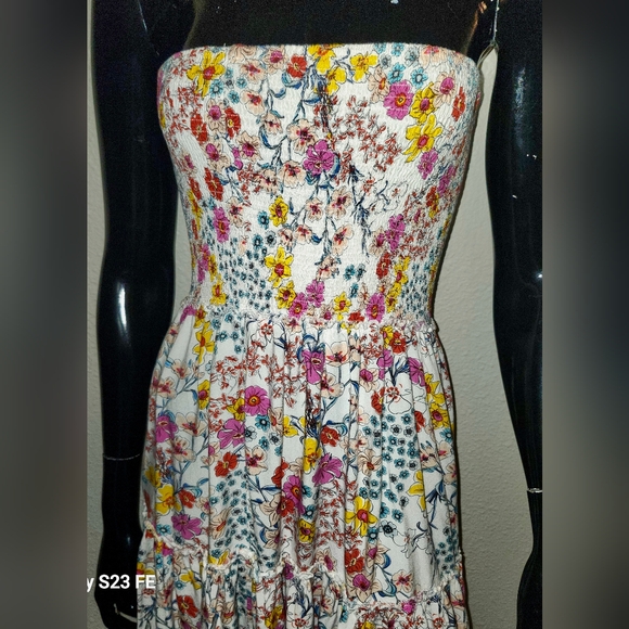 Abel The Label Floral Maxi Dress Size M - Picture 2 of 5
